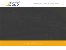 Tablet Screenshot of escsinc.com